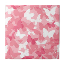 Pink Butterfly Camouflage
