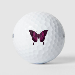 Pink Butterfly Colourful Pretty Animal Insect Golf Balls