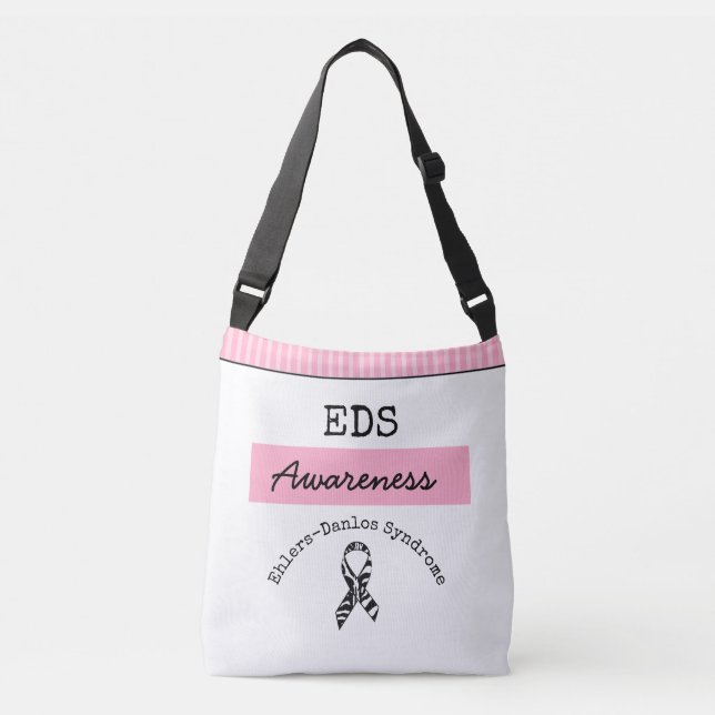PInk Butterfly Ehlers-Danlos syndrome EDS  bag (Front)