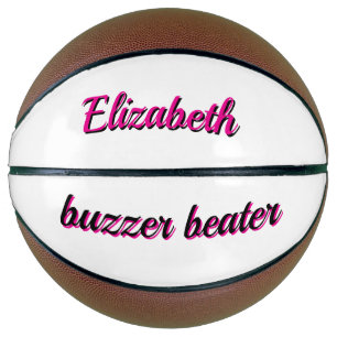 Pink Buzzer Beater Basketball