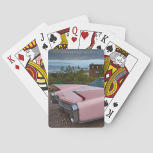 PINK CADDY FINS PLAYING CARDS