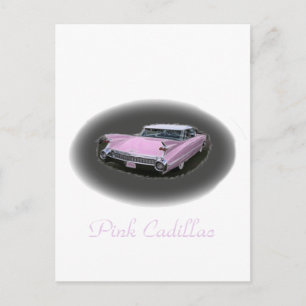Pink Cadillac Flash Postcard
