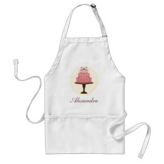 Pink Cake Baking Apron