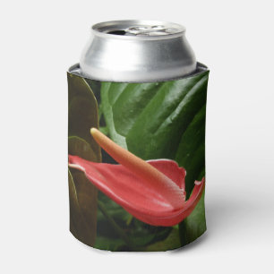 Pink Calla Lily Elegant Floral Can Cooler