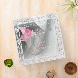 Pink Calla Lily Mariage 2in Classeur