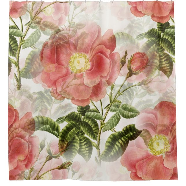 Pink Camellia Floral Pattern (Front)