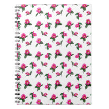 Pink camellia sumie ink and watercolor painting