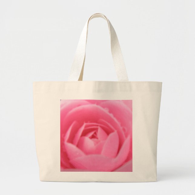 Pink Camellia Tote Bag (Front)