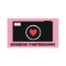 Pink Camera Wedding Photography Business Card