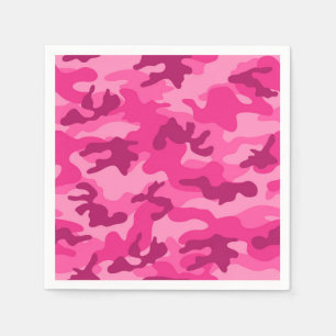 Pink Camo Adventure Grit Competitive Yes I Can Napkin
