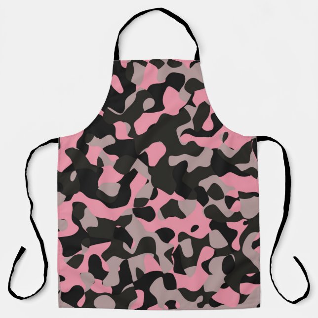 Pink Camo   Apron (Front)