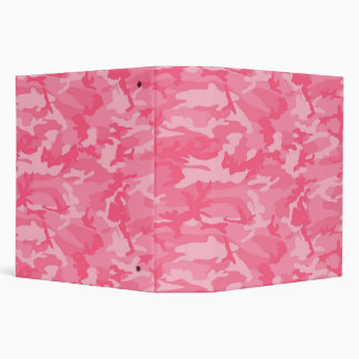 Pink Camo Binder