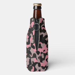 Pink Camo Bottle Cooler