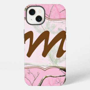 Pink Camo Camouflage Hunting Monogram IPAD Case