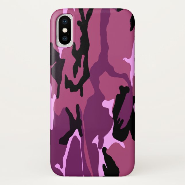 Pink Camo Case-Mate iPhone Case (Back)