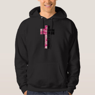 Pink Camo Cross Christian Best Friend Bible Verse  Hoodie
