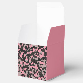 Pink Camo Favor Box