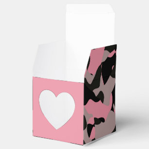 Pink Camo   Favor Box