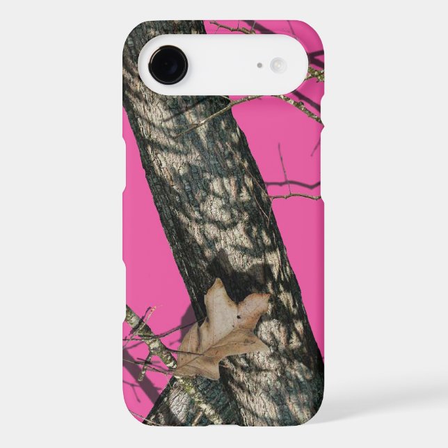 Pink Camo Galaxy Case (Back)