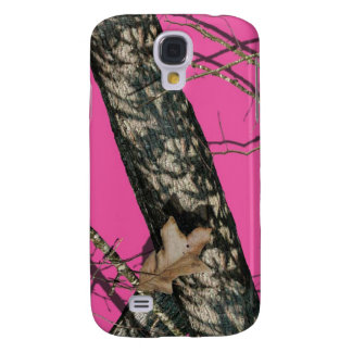 Pink Camo Galaxy Case