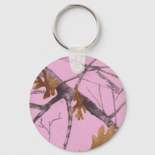 Pink Camo Keychain