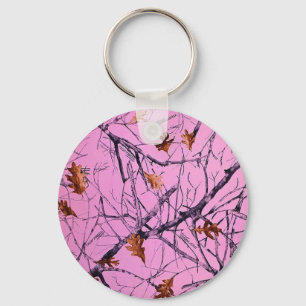Pink Camo Keychain