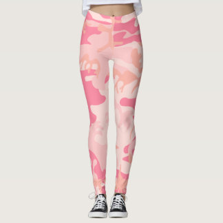 Pink Camo Leggings