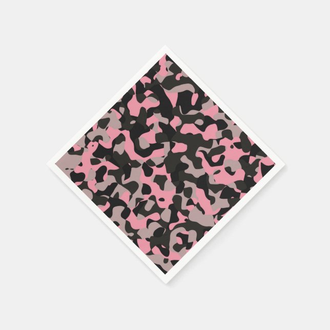 Pink Camo   Napkin (Corner)