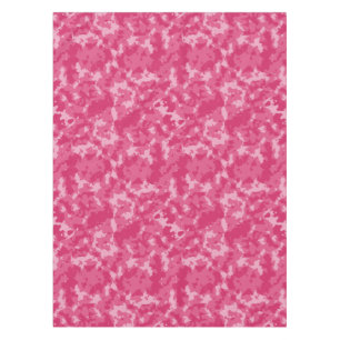 Pink Camo Pattern Tablecloth