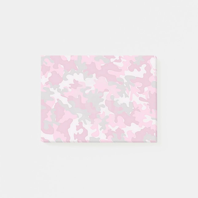 Pink Camo Post-it Notes (Front)