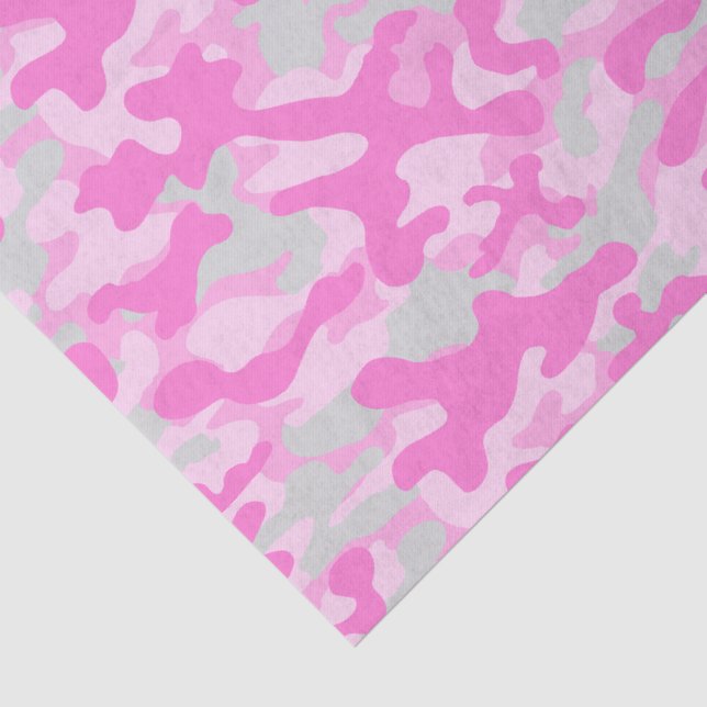 Pink Camo  Tissue Paper (Detail)