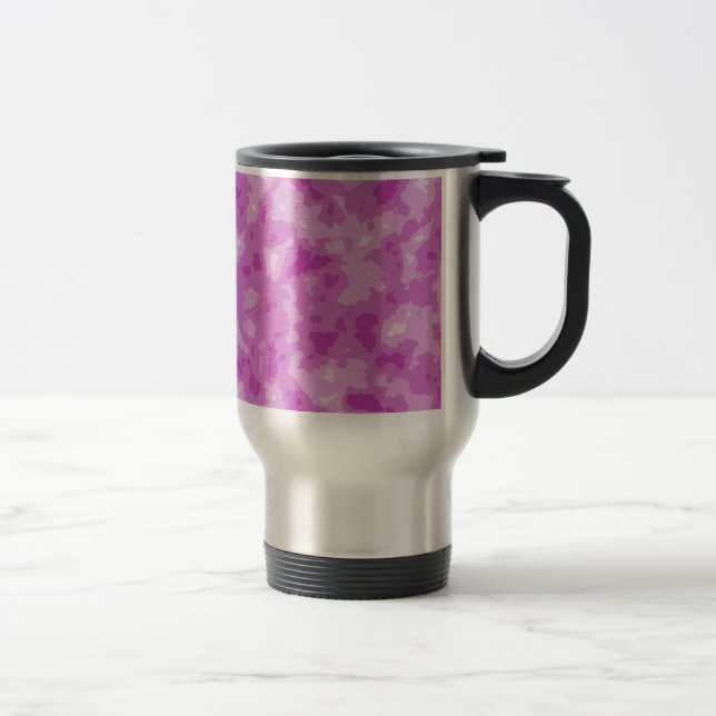 Pink Camo Travel Mug (Right)