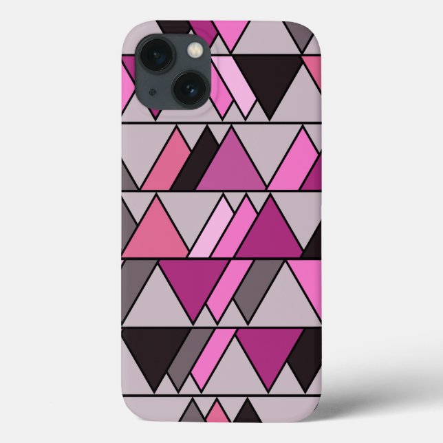 Pink Camo Triangles  Case-Mate iPhone Case (Back)