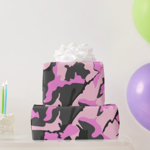 Pink Camo, Wrapping Paper