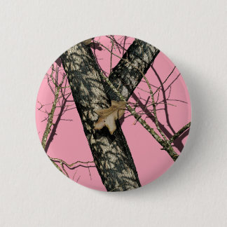 Pink Camouflage 2 Inch Round Button