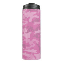 Pink Camouflage / Camo Thermal Tumbler
