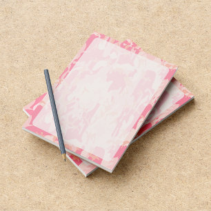Pink Camouflage, Camouflage, Military, Army Notepad