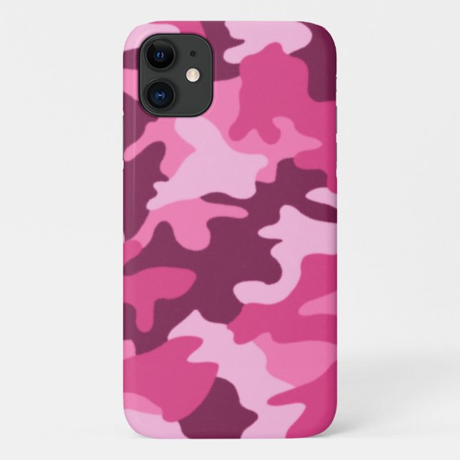 Pink Camouflage Case-Mate iPhone Case (Back)