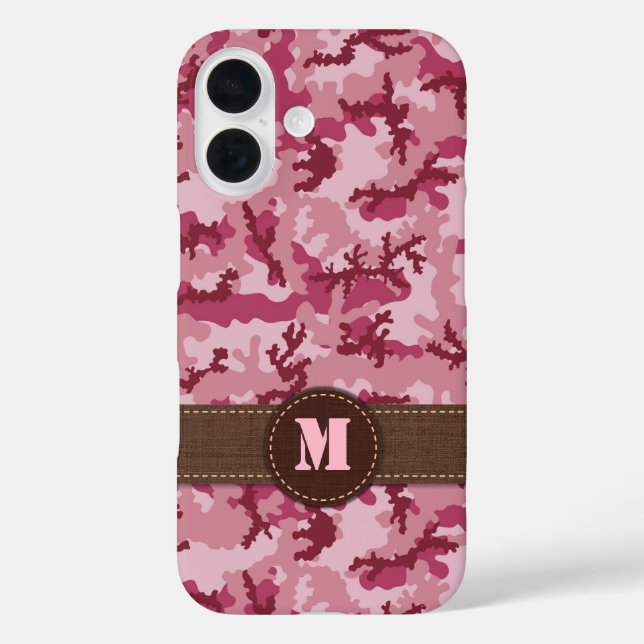 Pink camouflage Case-Mate iPhone case (Back)