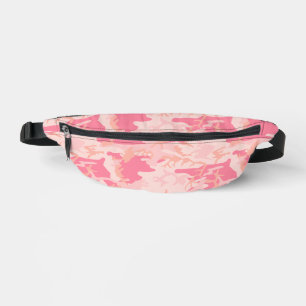 Pink Camouflage, Military, Army Fanny Pack