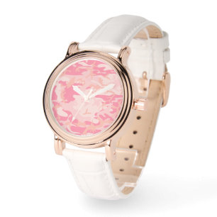Pink Camouflage, Military, Army Watch