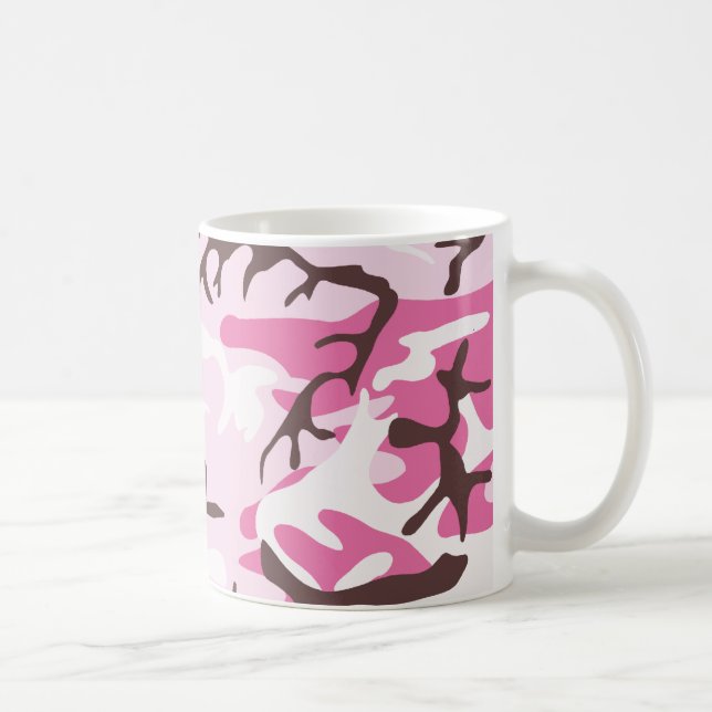 Pink Camouflage Mug (Right)