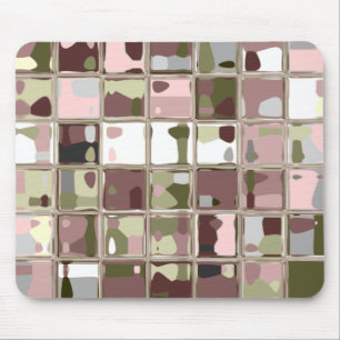 Pink Camouflage MultiColor Mousepad