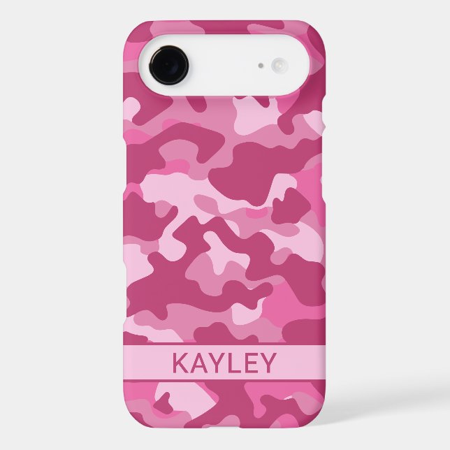 Pink Camouflage Personalized (Verso)