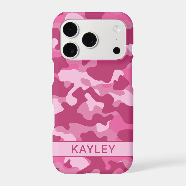Pink Camouflage Personalized (Back)