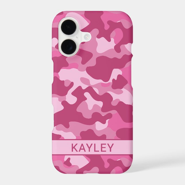 Pink Camouflage Personalized (Back)