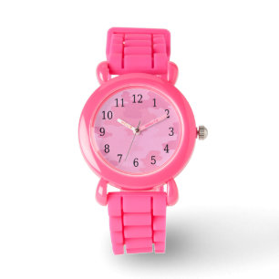 Pink Camouflage Watch