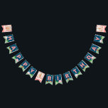 Pink Camping Birthday Girls Camp Out Party Photo Bunting Flags<br><div class="desc">Pink Camping Birthday Girls Camp Out Party Photo Bunting Flags</div>