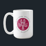 Pink Cancer Zodiac Star Sign Personality Trait Coffee Mug<br><div class="desc">A fun zodiac mug featuring the prominent traits for your sign! A fun gift for all! Those born under the sign Cancer (21 June –23 July) are said to be nurturing, imaginative, caring, loyal, and intuitive! Surprise a friend or zodiac lover for their birthday with these compliments specialized just for...</div>