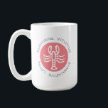 Pink Cancer Zodiac Star Sign Personality Trait Coffee Mug<br><div class="desc">A fun zodiac mug featuring the prominent traits for your sign! A fun gift for all! Those born under the sign Cancer (21 June –23 July) are said to be nurturing, imaginative, caring, loyal, and intuitive! Surprise a friend or zodiac lover for their birthday with these compliments specialized just for...</div>